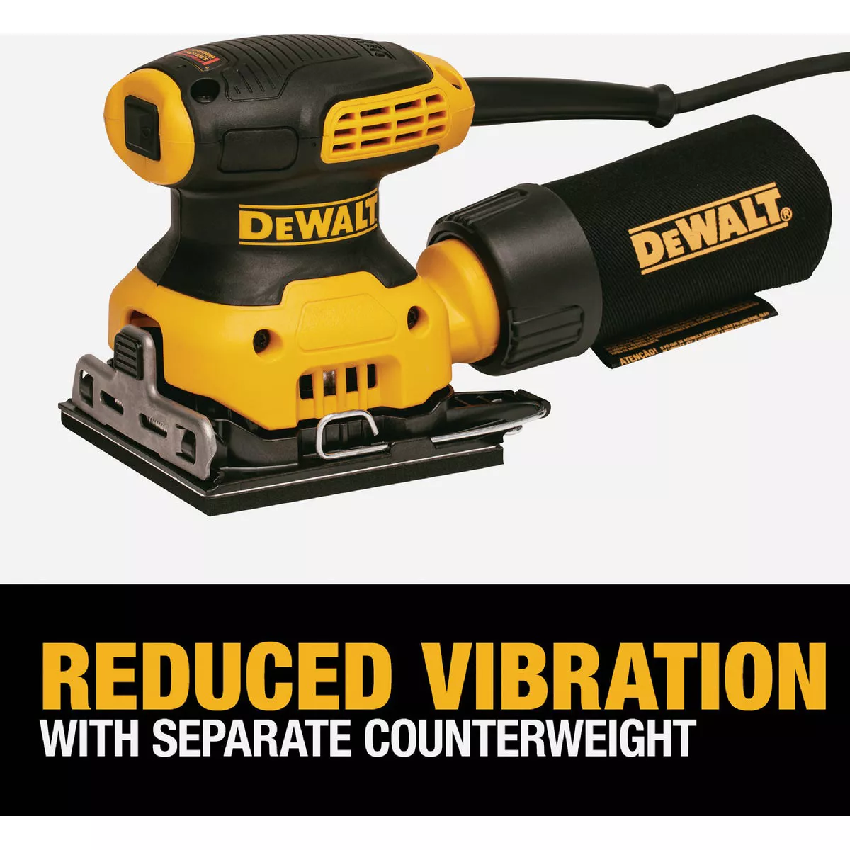 DEWALT 2.3 Amp 1/4 Sheet Sander - photo 3