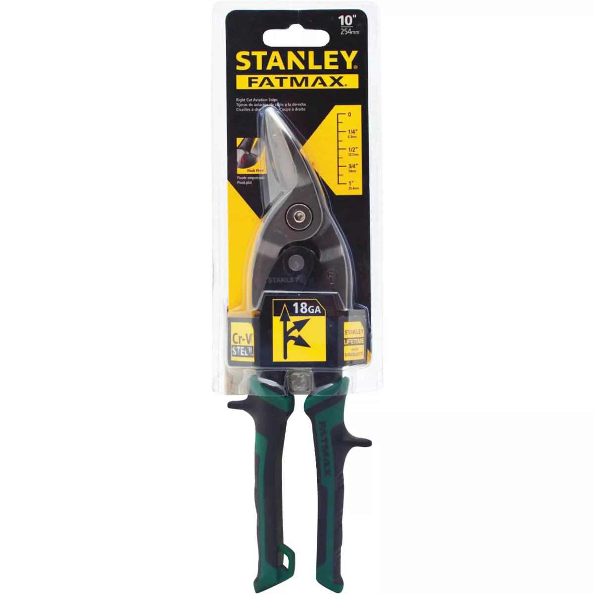 Stanley FatMax 10 In. Aviation Right Snips | True Value Hardware