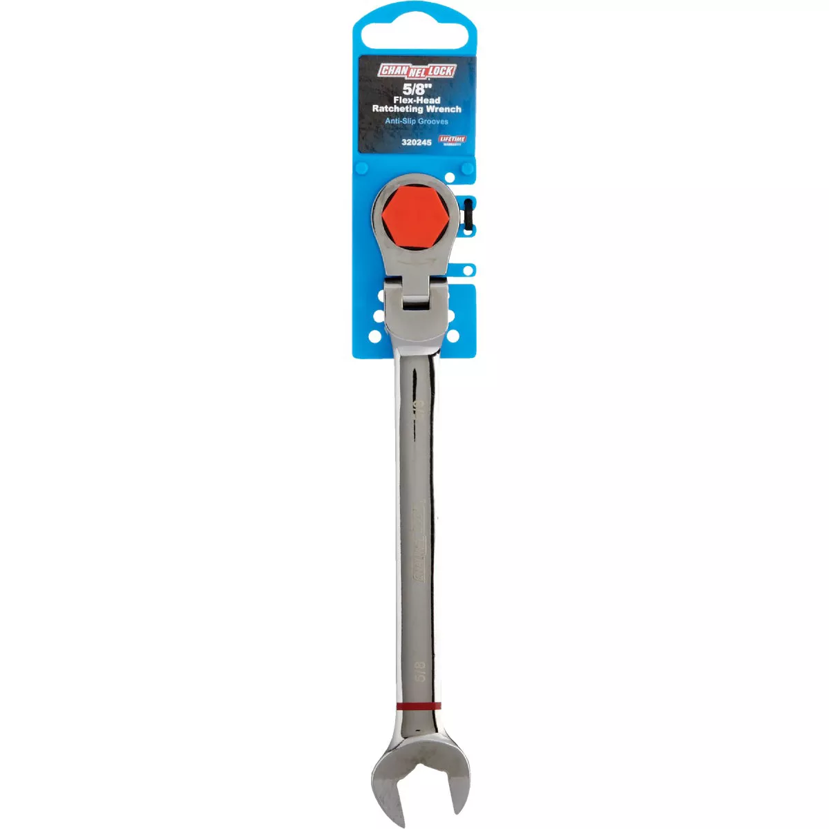 Channellock Standard 5/8 In. 12-Point Ratcheting Flex-Head Wrench - photo 2