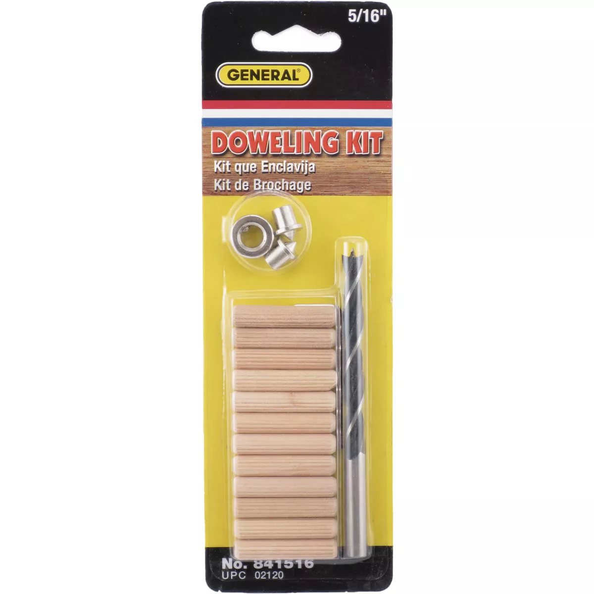 General Tools 5/16 In. Doweling Jig Accessory Kit - photo 2