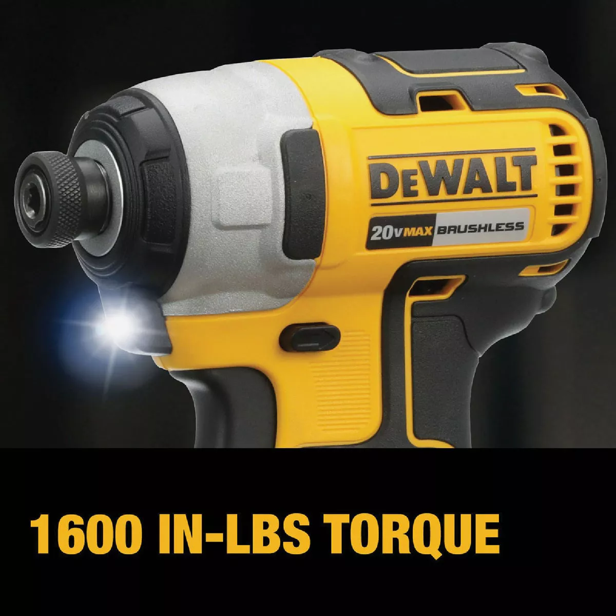 DEWALT 20V MAX 2-Tool Brushless Compact Cordless Drill/Driver & Impact Driver Combo Kit with (2) 1.3 Ah Batteries & Charger - photo 6