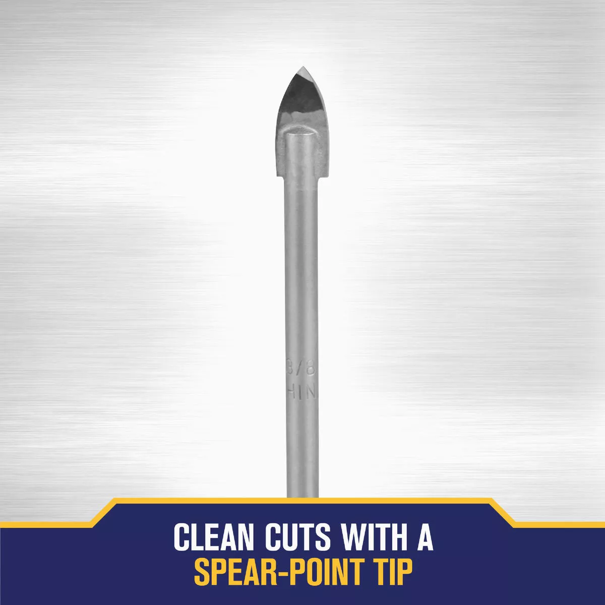 Irwin 3/8 In. x 6-1/4 In. Carbide Glass & Tile Drill Bit - photo 4