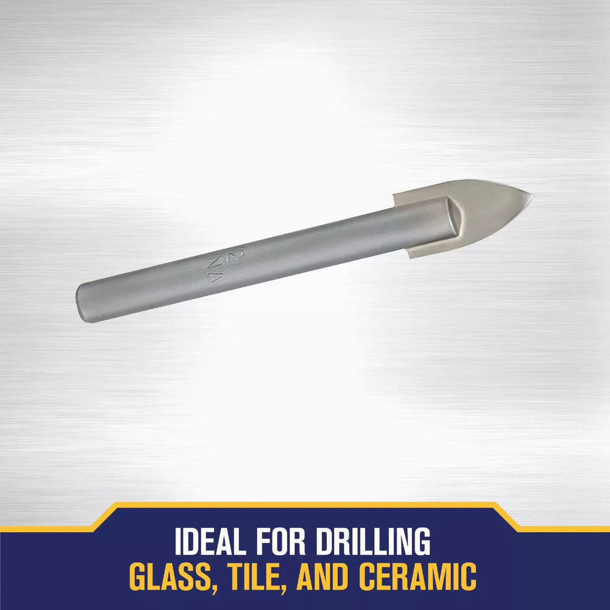 Irwin 1/2 In. x 6-1/4 In. Carbide Glass & Tile Drill Bit - photo 3