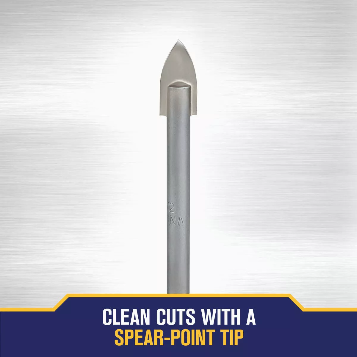 Irwin 1/2 In. x 6-1/4 In. Carbide Glass & Tile Drill Bit - photo 4