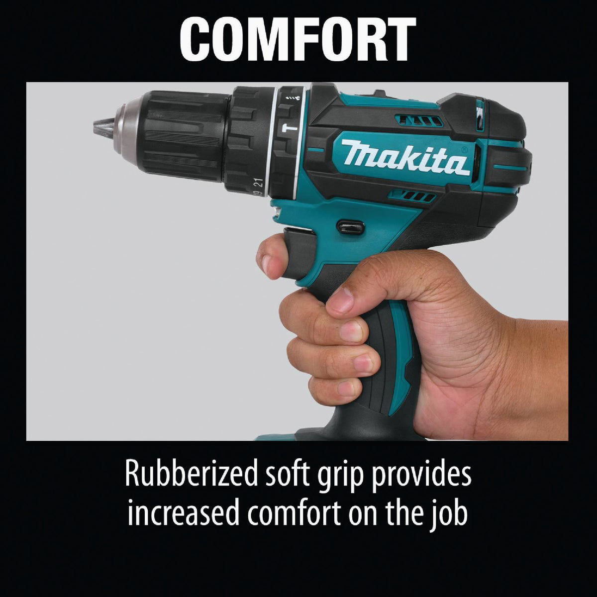 MAKITA 18V Impact Driver Drill DHP482RFE : : Home