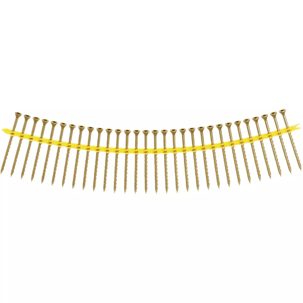 Simpson Strong-Tie Strong-Drive WSV Subfloor #9 x 2 In. T25 Yellow Zinc Collated Wood Screw (1000 Ct.) - photo 4
