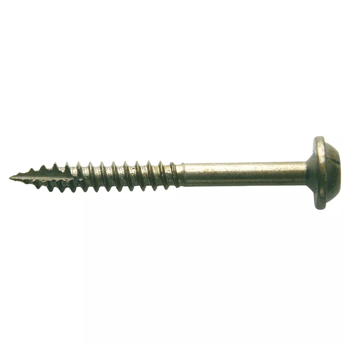 Kreg #7 x 1-1/2 In. Square Fine Thread Maxi-Loc Head Zinc Pocket-Hole Screw (100 Ct.)