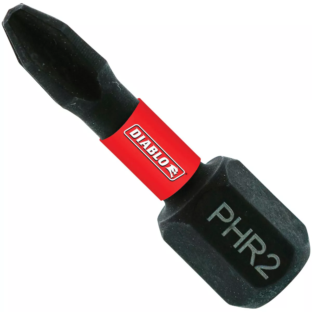 Diablo #2 Phillips Reduced Dia 1 In. Insert Impact Screwdriver Bit (2 ...