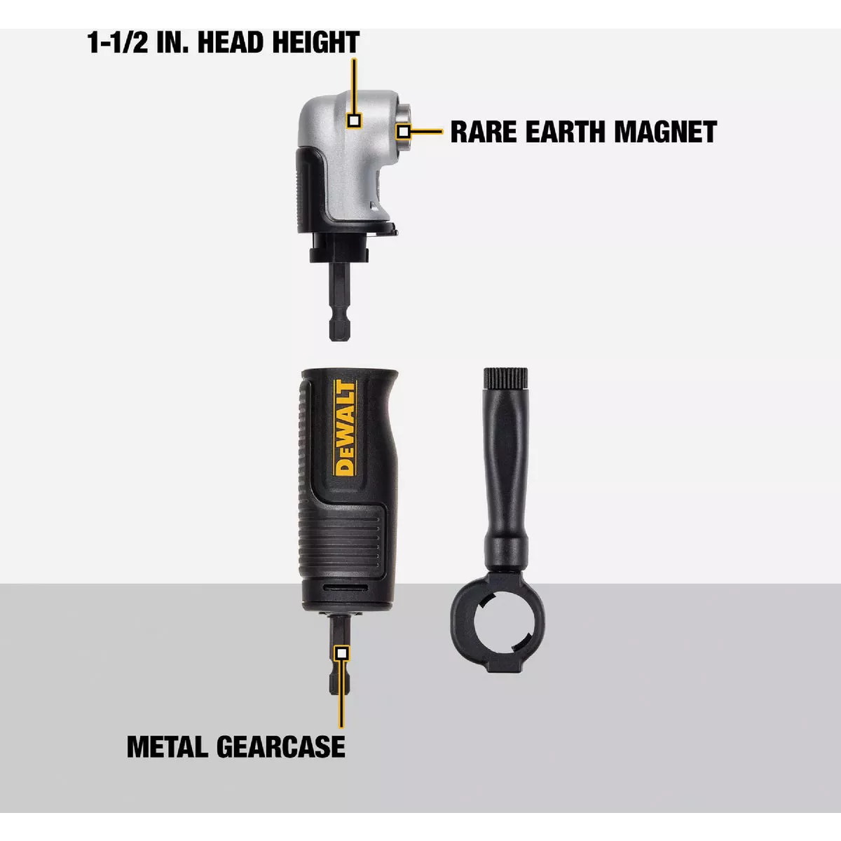 DEWALT FlexTorq 2-In-1 Modular Right Angle Attachment - photo 2