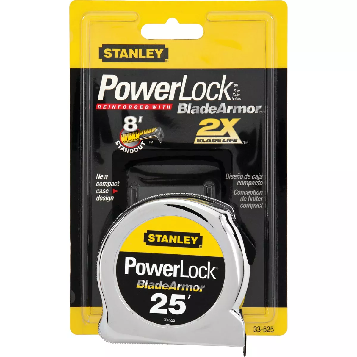 Stanley PowerLock 25 Ft. Tape Measure with BladeArmor - photo 2