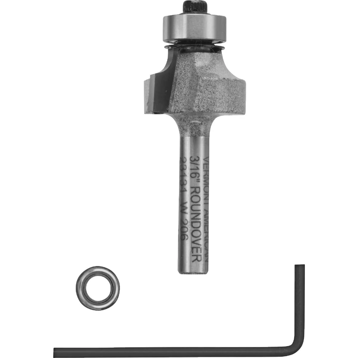Vermont American Carbide Tip 3/16 In. Roundover Bit