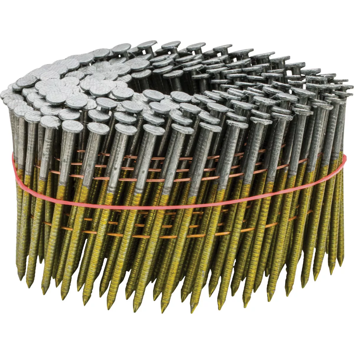 Pro-Fit 2-3/8 In. x 0.113 In. 15 Degree Wire Weld Hot Dipped Galvanized Ring Shank Coil Framing Nail (3000 Ct.)