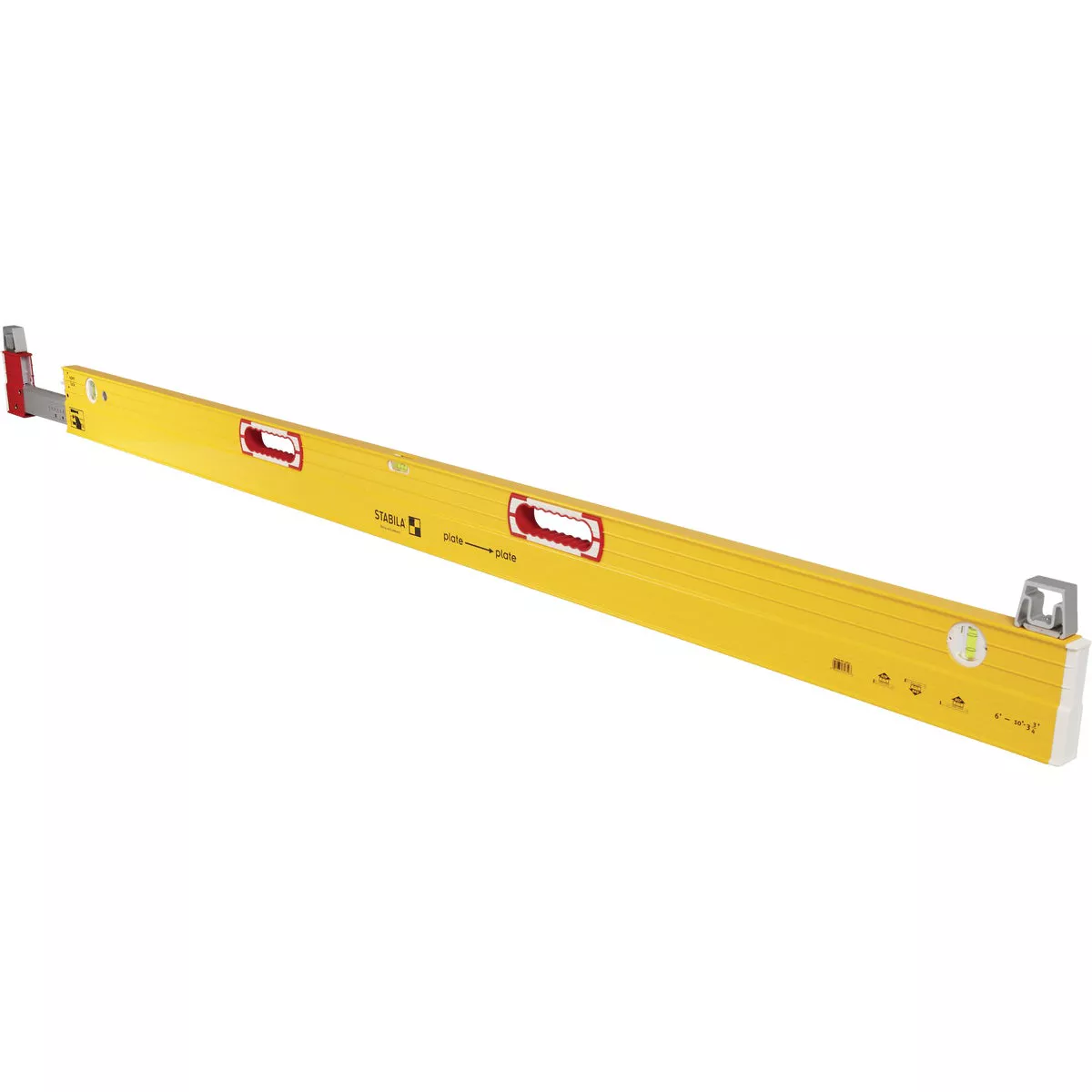 Stabila 6 Ft. to 10 Ft. Aluminum Extendable Plate to Plate Box Level - photo 3