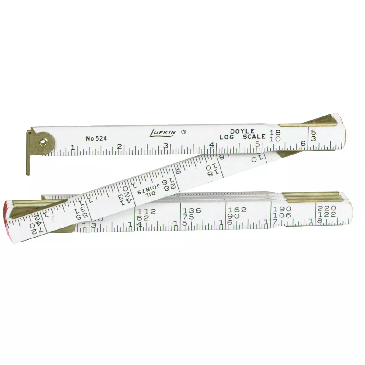 Lufkin 4 Ft. x 5/8 In. Spring Joint Log Folding Rule