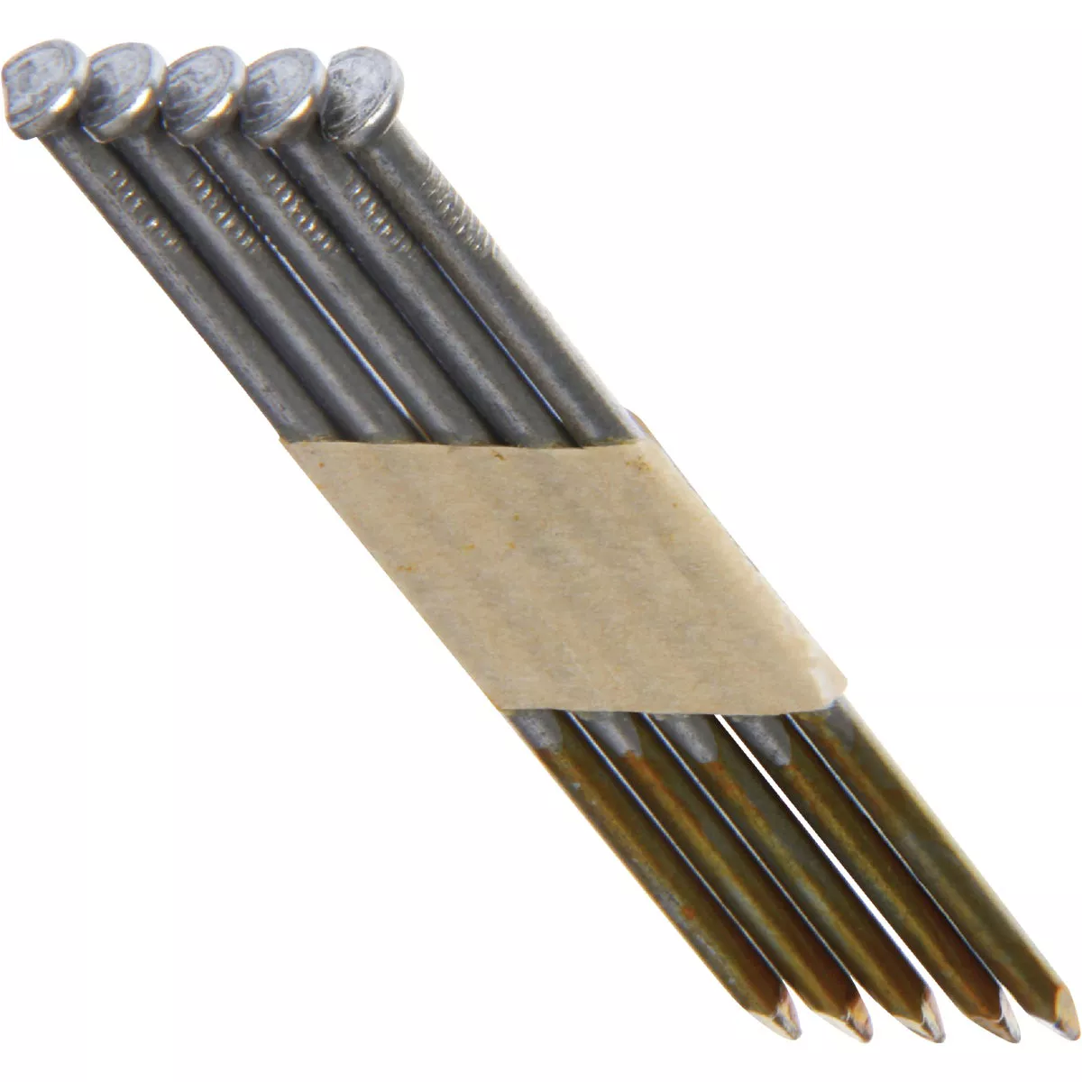 Grip-Rite 30 Degree Paper Tape Bright Clipped Head Framing Stick Nail, 3 In. x .120 In. (2000 Ct.)
