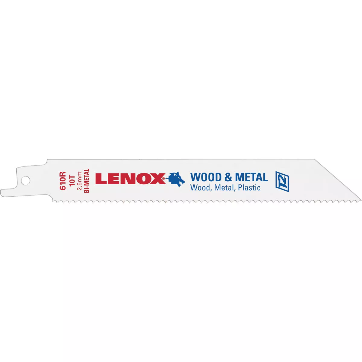 Lenox MULTIWOLF WAVE EDGE 6 In. 10 TPI Multi-Purpose Reciprocating Saw Blade (5-Pack)