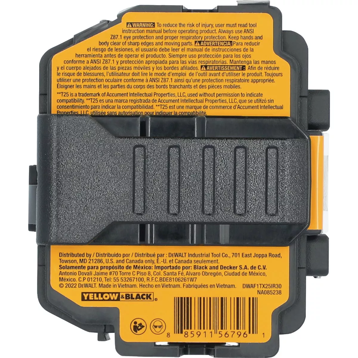 DEWALT FlexTorq 1 In. T25 TORX Impact Screwdriver Bit (30-Pack) - photo 5