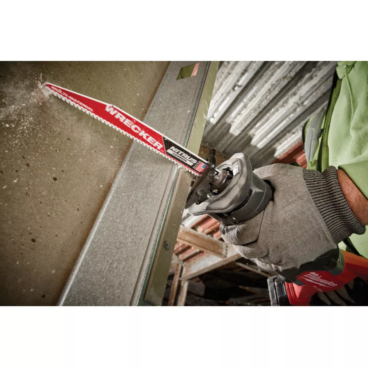 Milwaukee SAWZALL The WRECKER 9 In. 6 TPI Multi-Material Demolition Reciprocating Saw Blade with Nitrus Carbide Teeth - photo 3