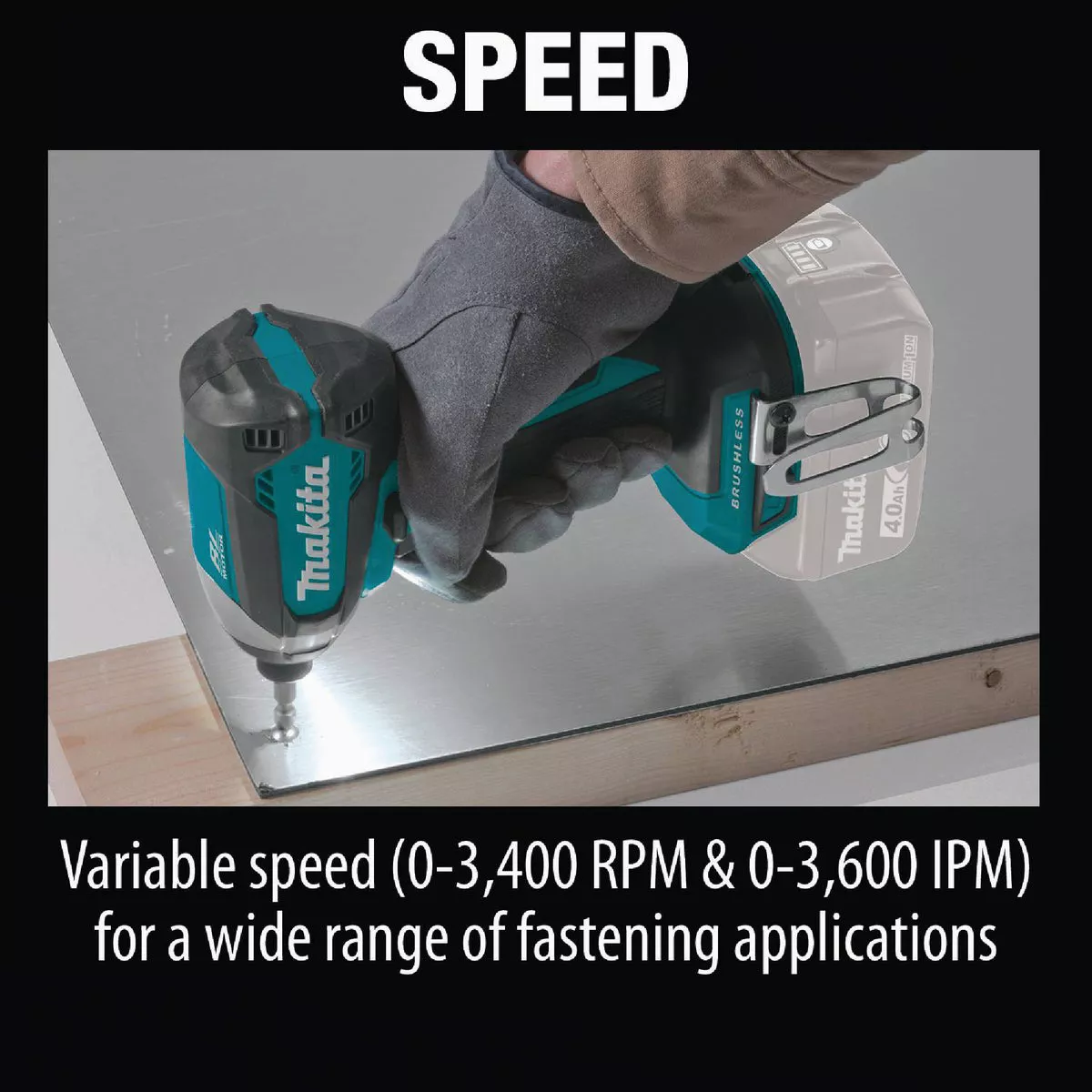 Makita 18-Volt LXT Lithium-Ion Brushless 1/4 In. Hex Cordless Impact Driver (Tool Only) - photo 8