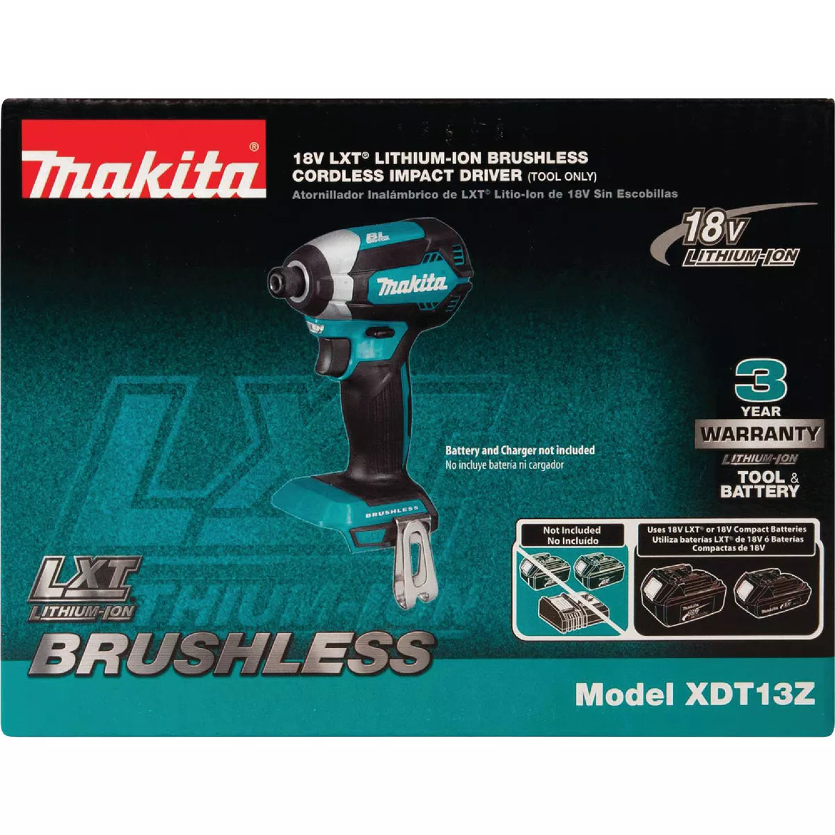 Makita 18-Volt LXT Lithium-Ion Brushless 1/4 In. Hex Cordless Impact Driver (Tool Only) - photo 11