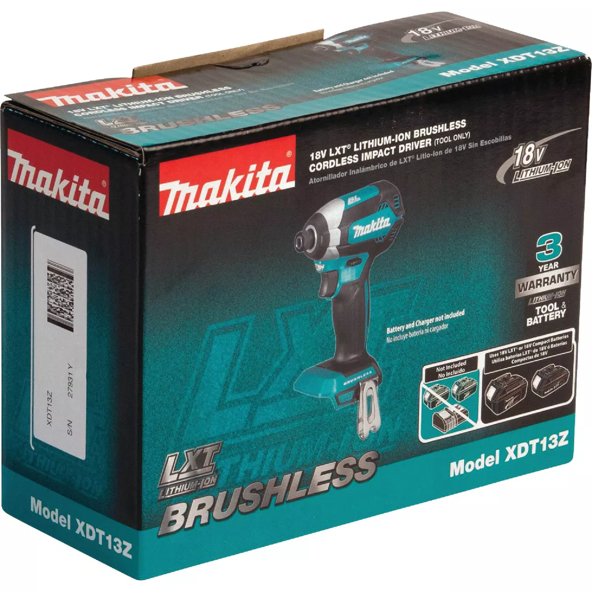 Makita 18-Volt LXT Lithium-Ion Brushless 1/4 In. Hex Cordless Impact Driver (Tool Only) - photo 14