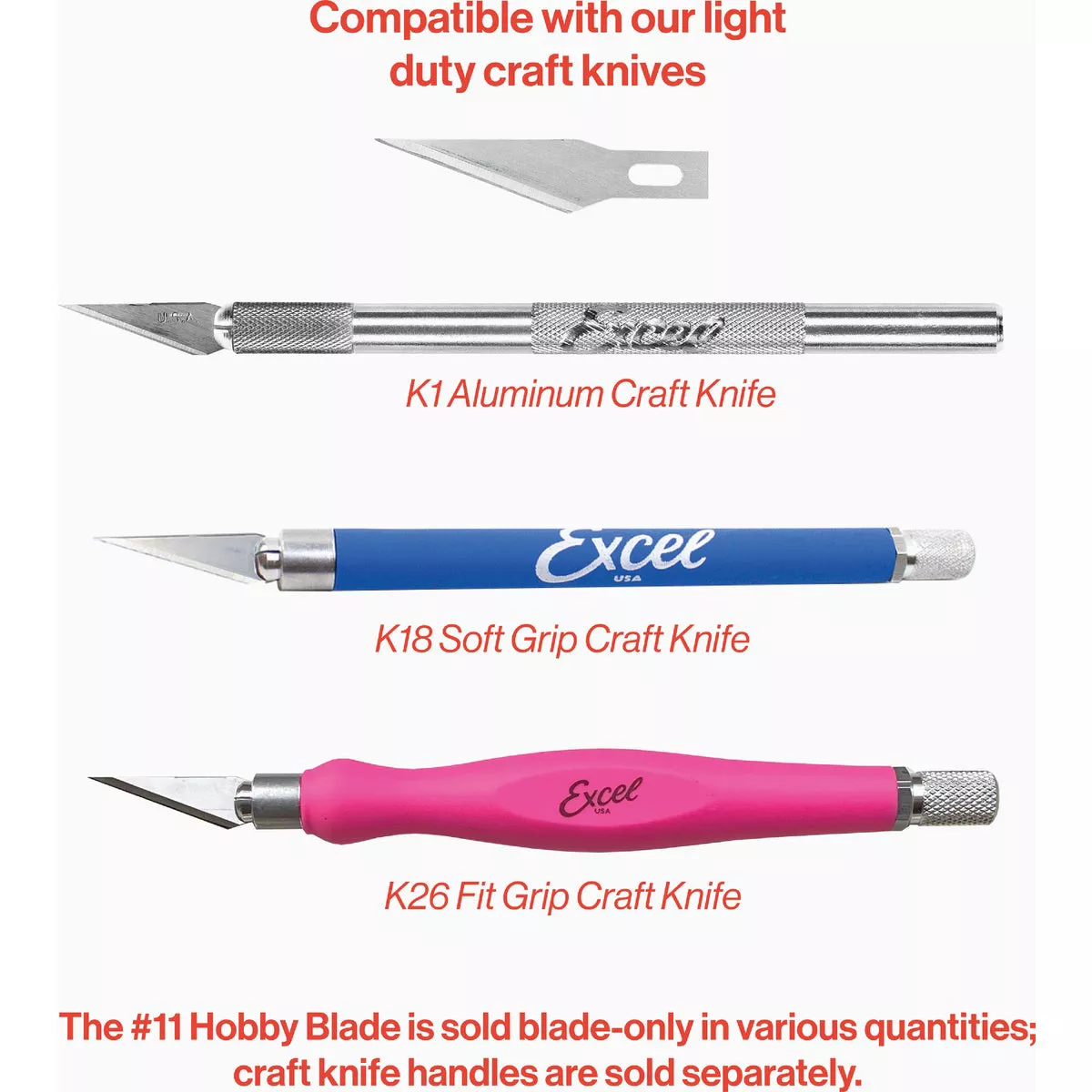 Excel Blades No. 11 Hobby Blades (5-Pack) - photo 3