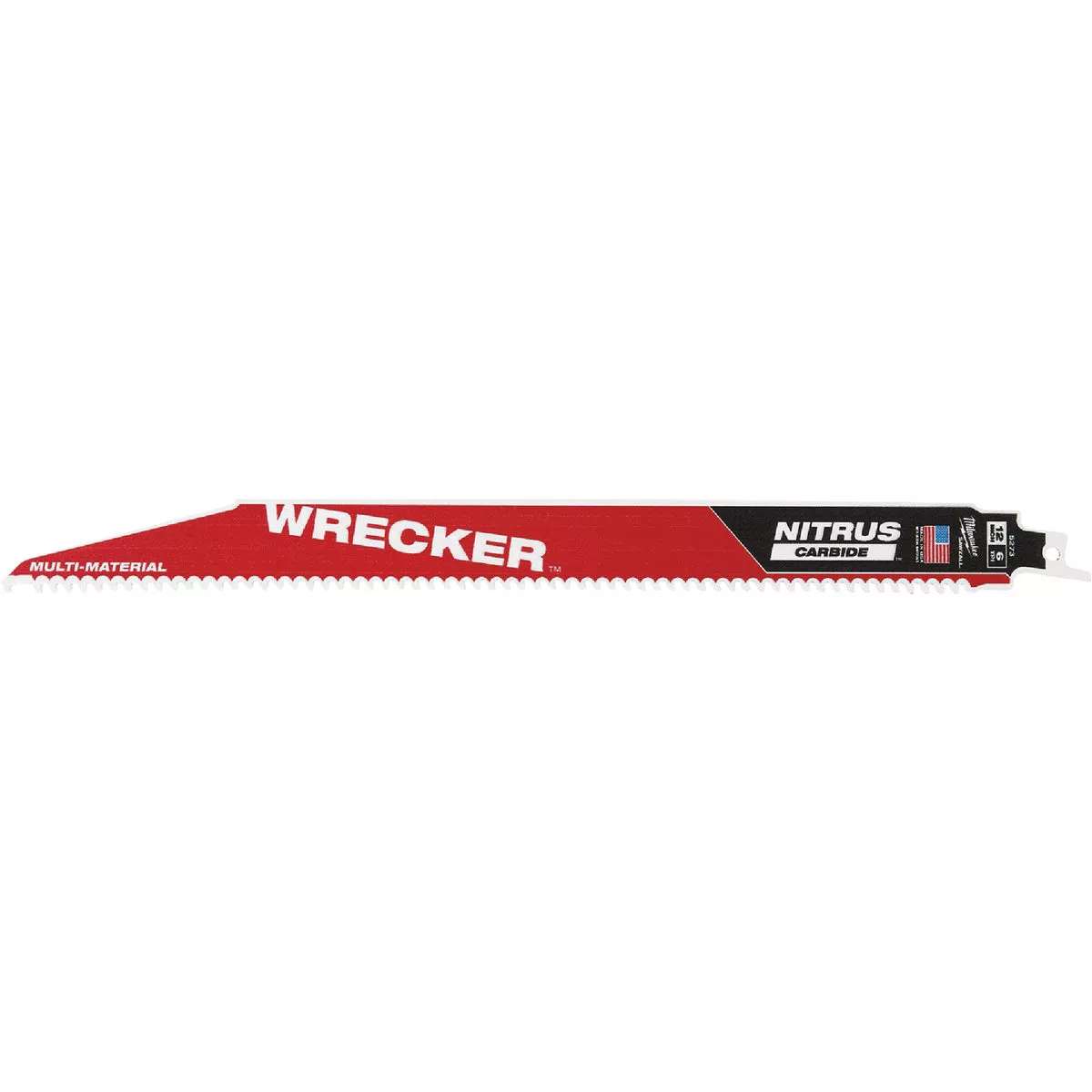 Milwaukee SAWZALL The WRECKER 12 In. 6 TPI Multi-Material Demolition Reciprocating Saw Blade with Nitrus Carbide Teeth - photo 2