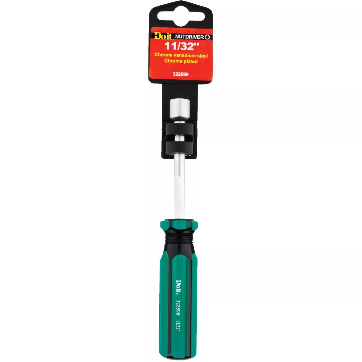 Do it Standard 11/32 In. Nut Driver with 3 In. Solid Shank