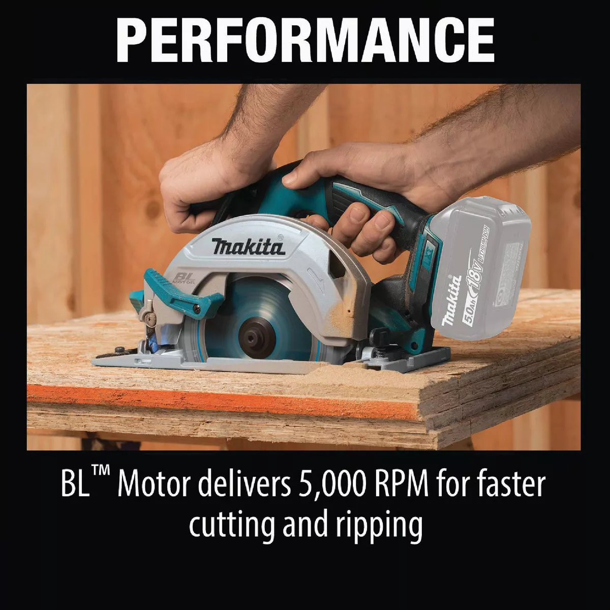 Makita 18V LXT Lithium-Ion Brushless 6-1/2 In. Cordless Circular Saw (Tool Only) - photo 7