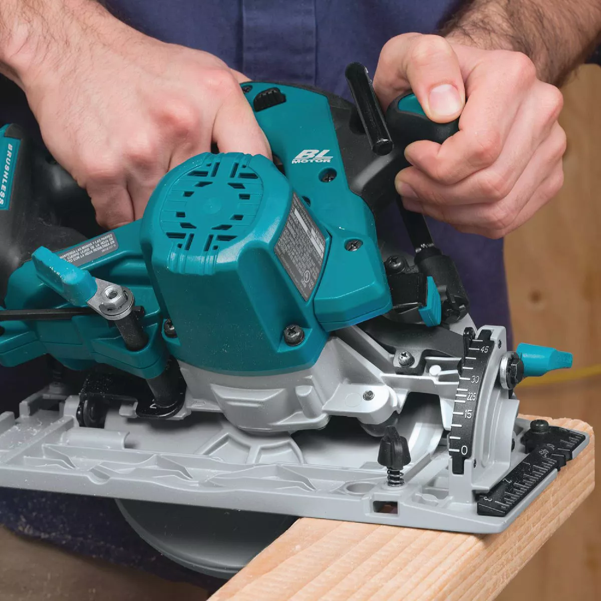 Makita 18V LXT Lithium-Ion Brushless 6-1/2 In. Cordless Circular Saw (Tool Only) - photo 10