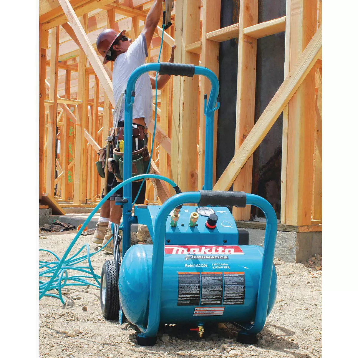 Makita Big Bore 5.2 Gal. Portable 140 psi Air Compressor - photo 3
