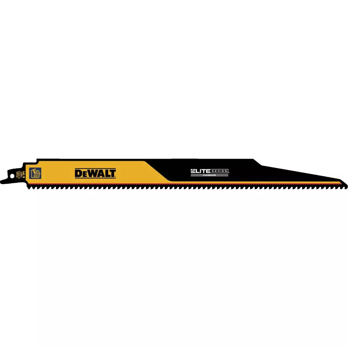 DEWALT Elite Series 12 In. 6 TPI Wood w/Nails Demolition Reciprocating Saw Blade (3-Pack)