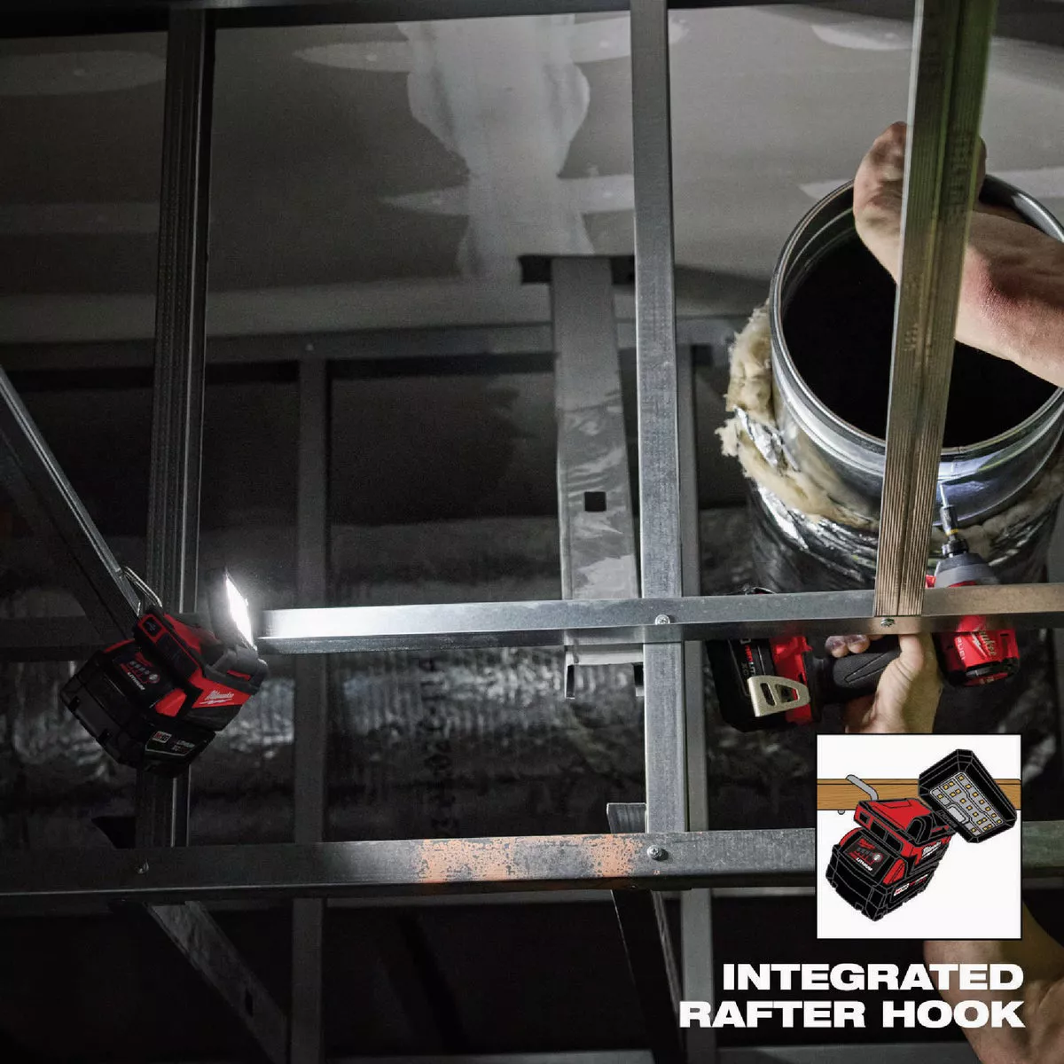 Milwaukee ROVER M18 Compact Folding USB Flood Light (Tool Only) - photo 4