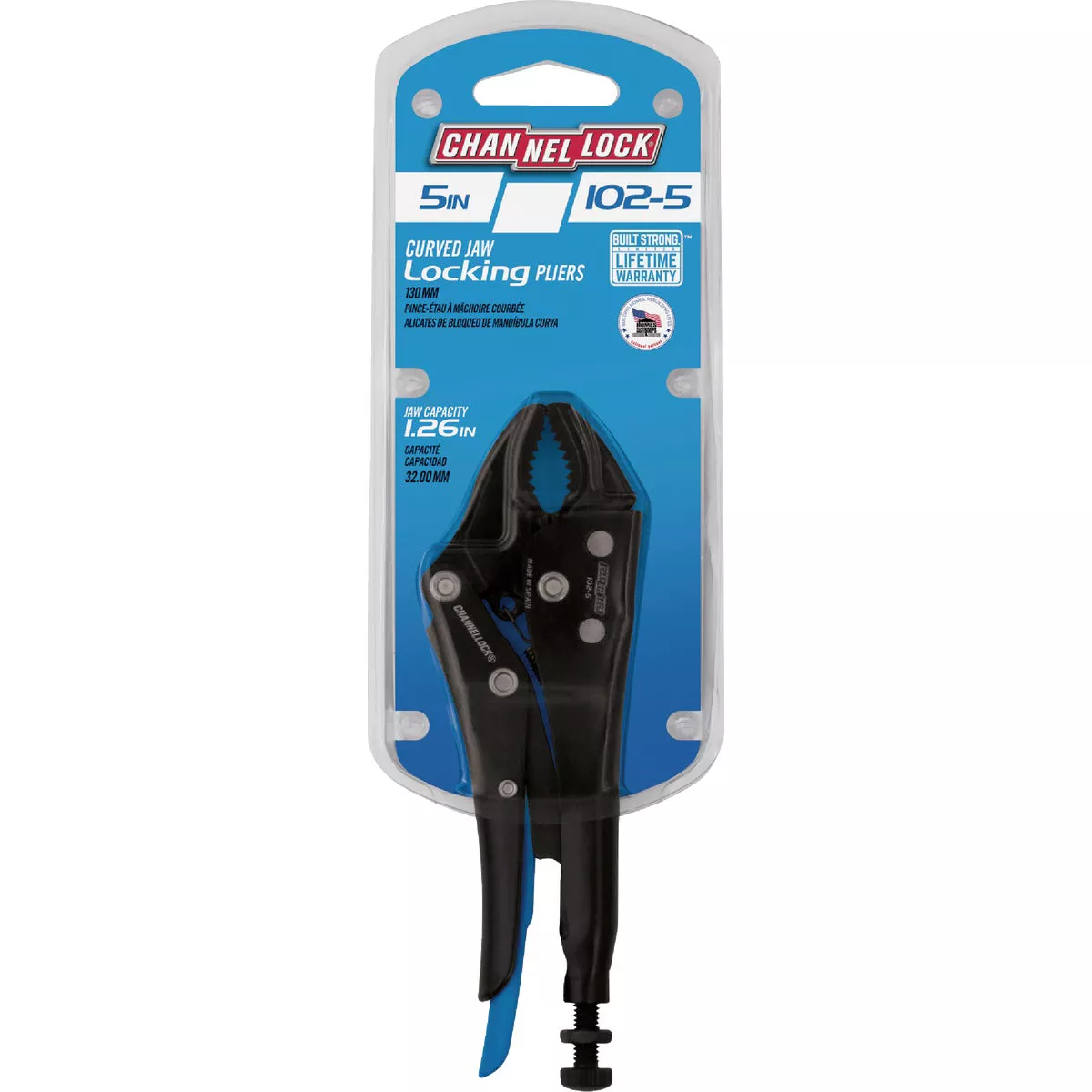Channellock 5 In. Curved Jaw Locking Pliers - photo 3
