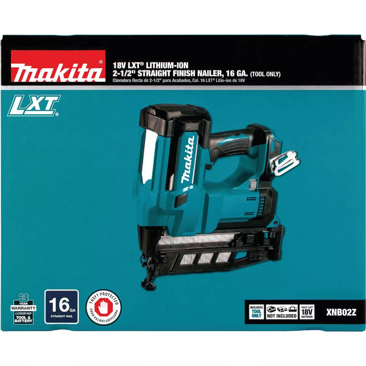 Makita 18 Volt LXT Lithium-Ion 18-Gauge 2 In. Cordless Brad Nailer (Tool Only) - photo 11