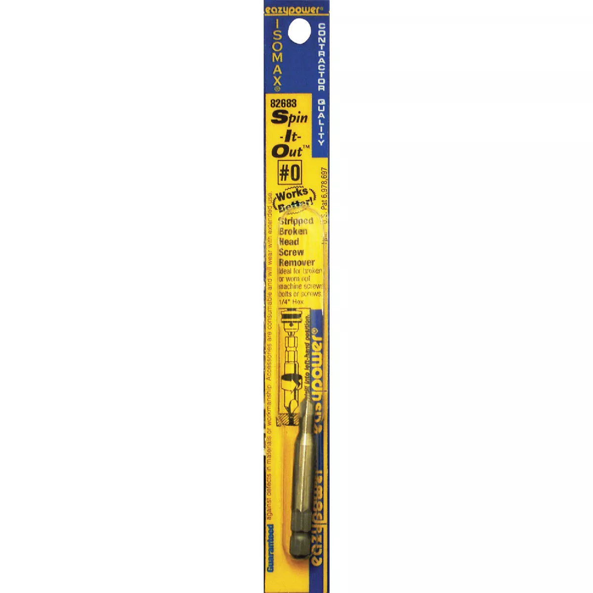 Eazypower Spin-it-Out #0 Screw Extractor
