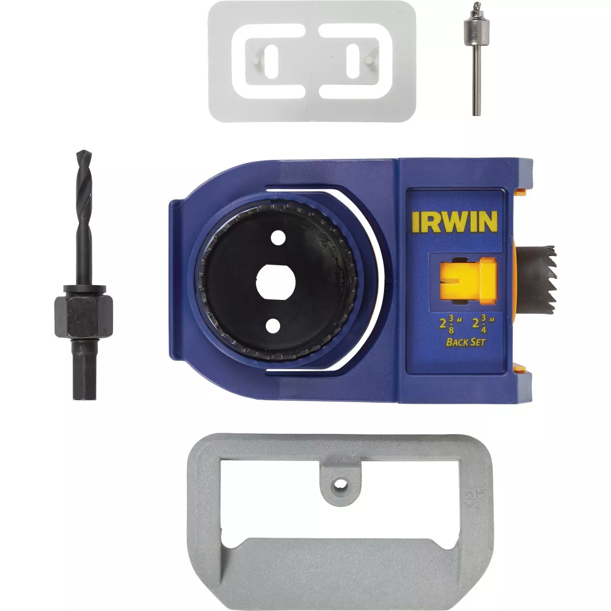 Irwin Carbon Steel Door Lock Installation Kit for Wood Doors - photo 2