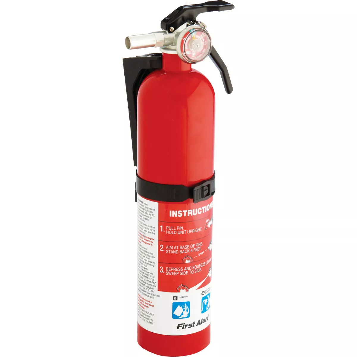 First Alert 10-B:C Rechargeable Garage Fire Extinguisher - photo 3