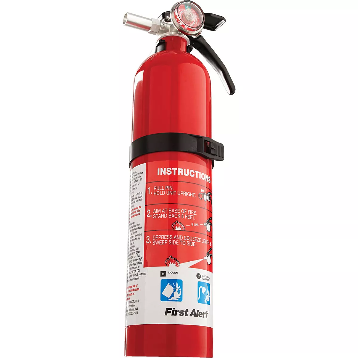 First Alert 10-B:C Rechargeable Garage Fire Extinguisher - photo 4
