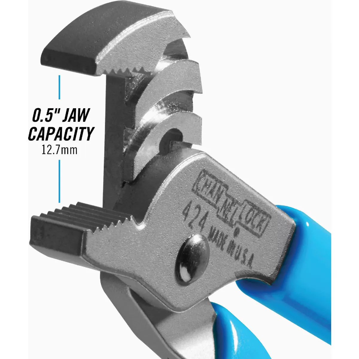 Channellock 4-1/2 In. Straight Jaw Groove Joint Pliers - photo 5