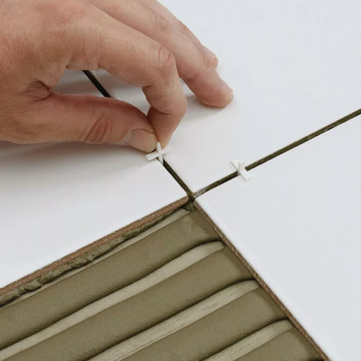 QEP 1/16 In. White Flexible Tile Spacers (300-Pack) - photo 2