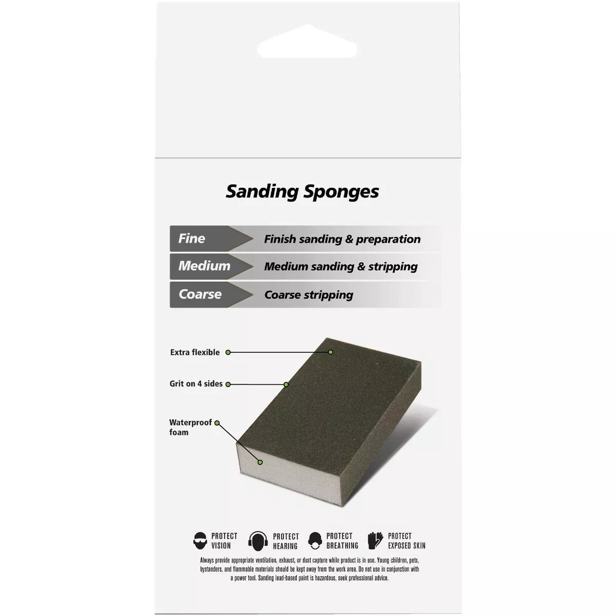 Gator Blade Multi-Surface 3 In. x 4 In. x 1 In. Sanding Sponges (4-Pack) - photo 3