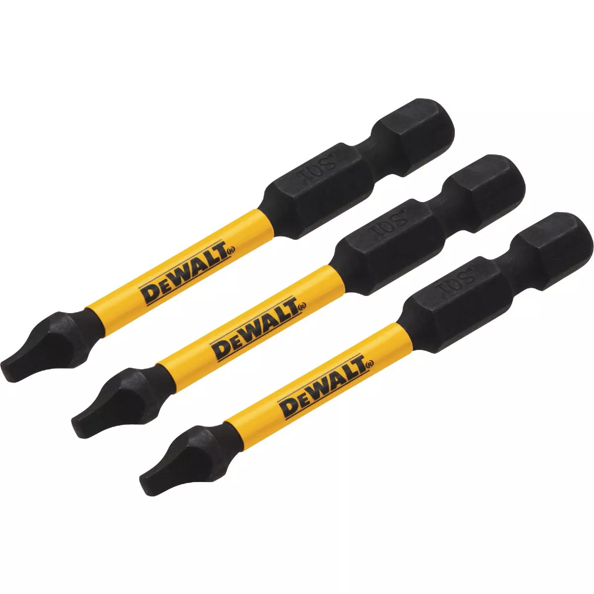 DEWALT FlexTorq 2-1/4 In. #1 Square Insert Impact Screwdriver Bit (3-Pack) - photo 3