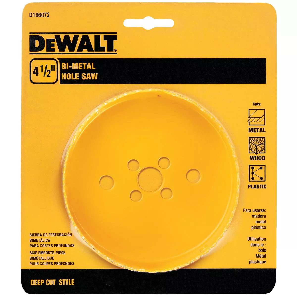 DeWalt 4-1/2 In. Bi-Metal Hole Saw - photo 2