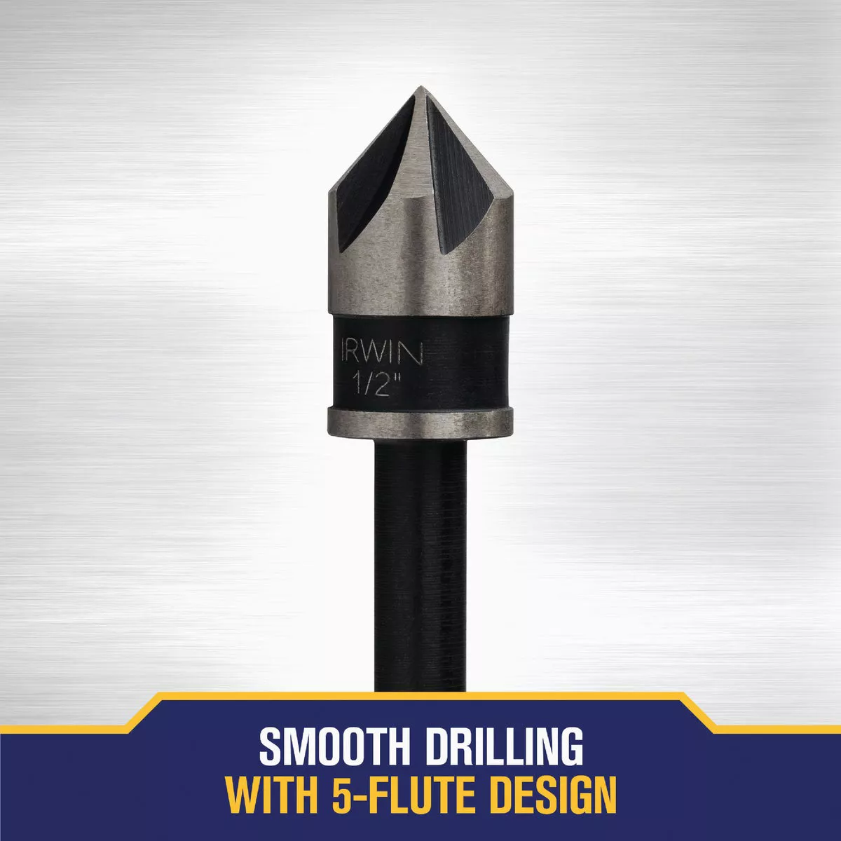Irwin 1/2 In. Round Most Machineable Metals Countersink - photo 5