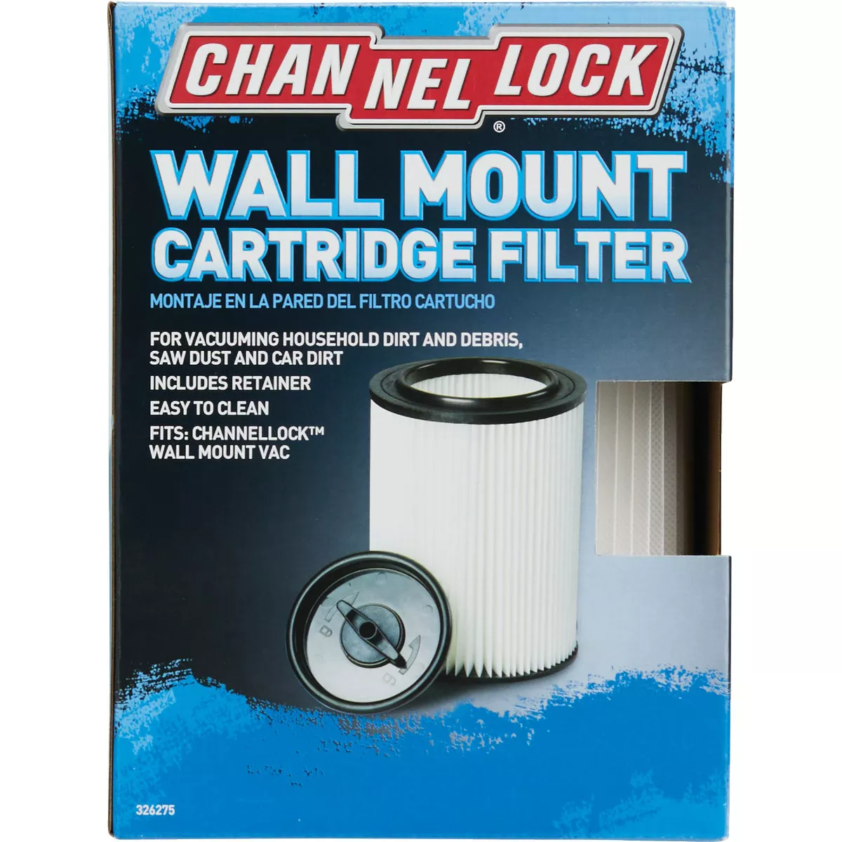 Channellock VacMaster Cartridge Standard Channellock VWM510D Wet/Dry Vacuum Filter - photo 2