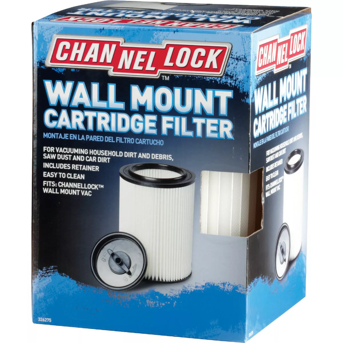 Channellock VacMaster Cartridge Standard Channellock VWM510D Wet/Dry Vacuum Filter - photo 3