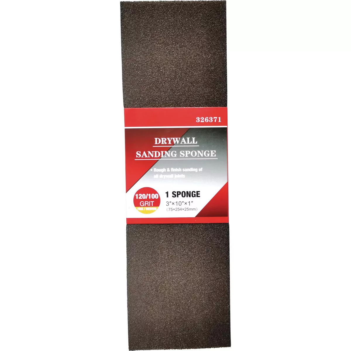 Drywall 3 In. x 10 In. x 1 In. Fine/Medium Sanding Sponge