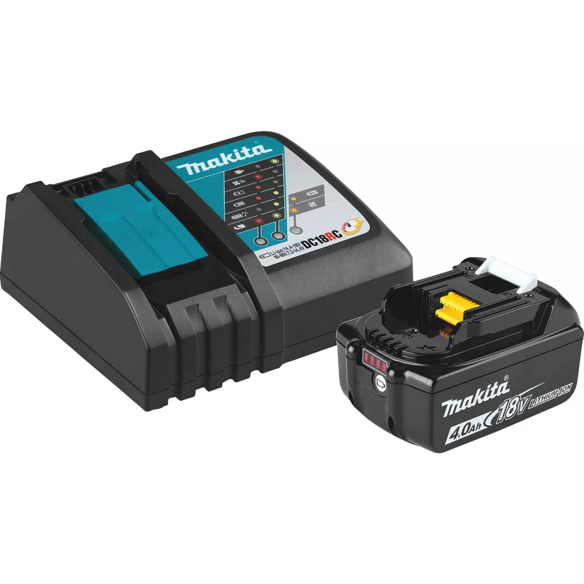 Makita 18V LXT Lithium-Ion 4.0 Ah Tool Battery/Charger Starter Kit