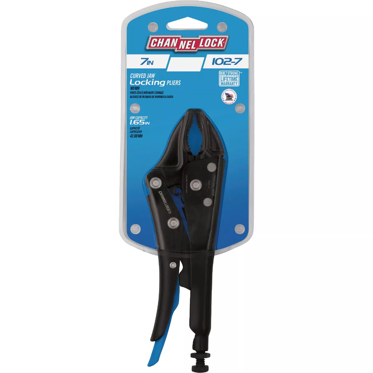 Channellock 7 In. Curved Jaw Locking Pliers - photo 2